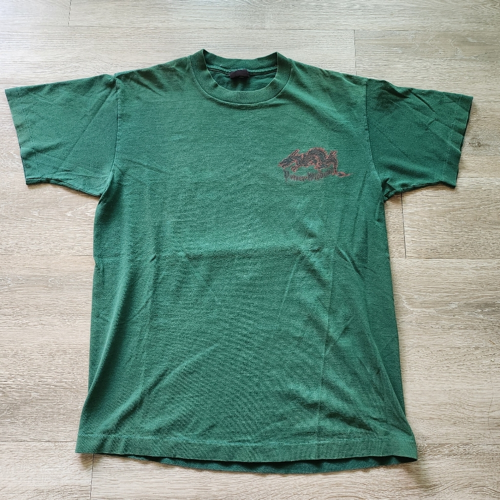 90s Power & Wisdom Dragon Streetwear Tshirt - Picture 3 of 6